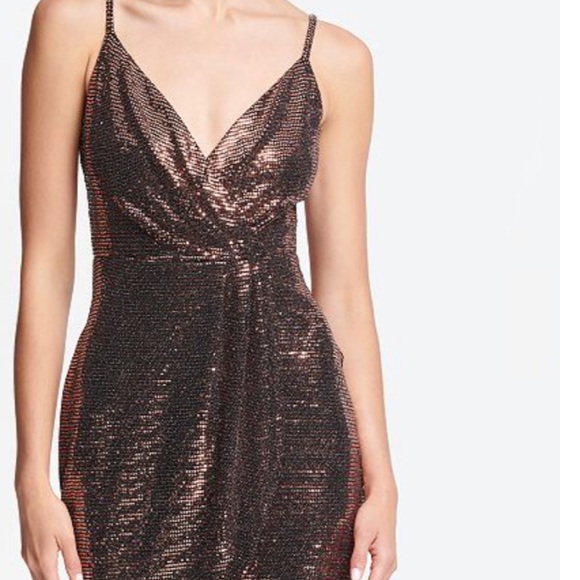 Guess Metallic Dress (Copper) - Picture 3 of 3